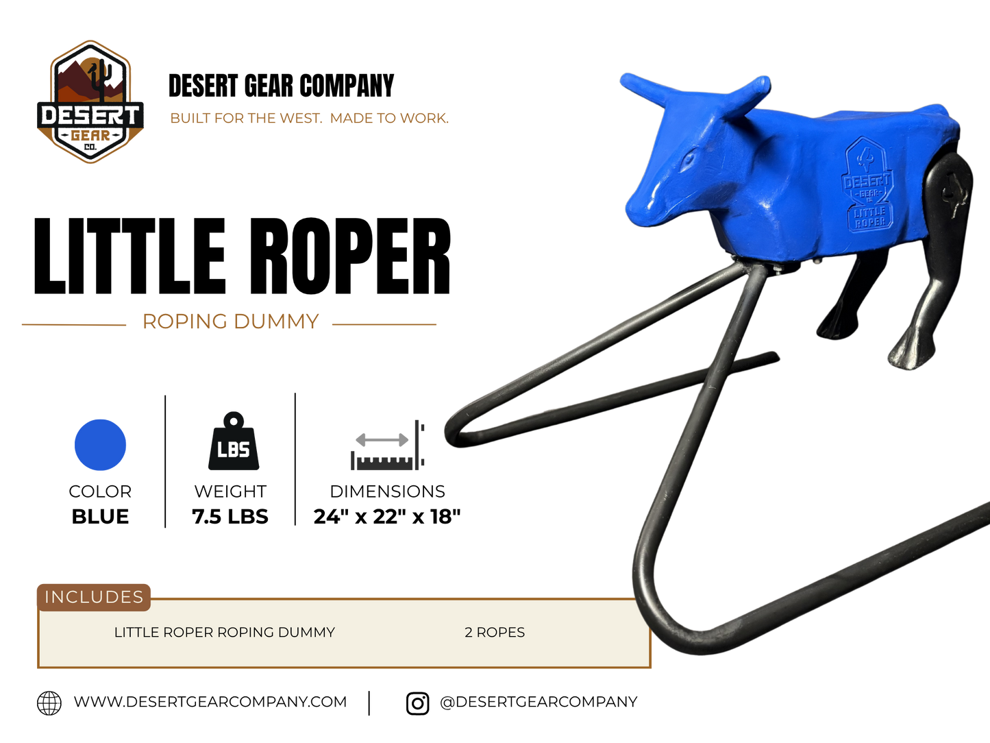 The Little Roper- The Ultimate Small Roping Dummy