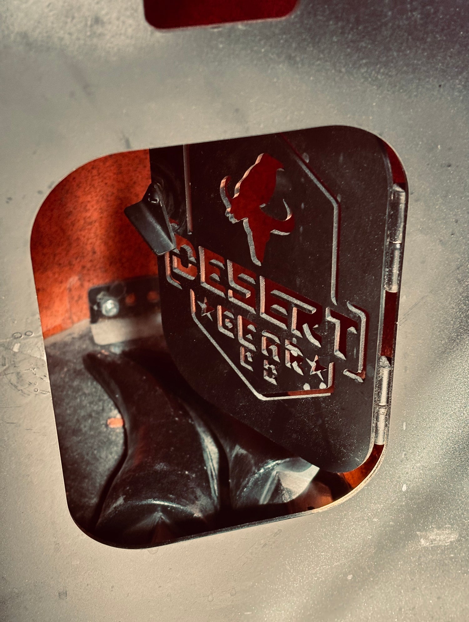 back compartment for ropping dummy