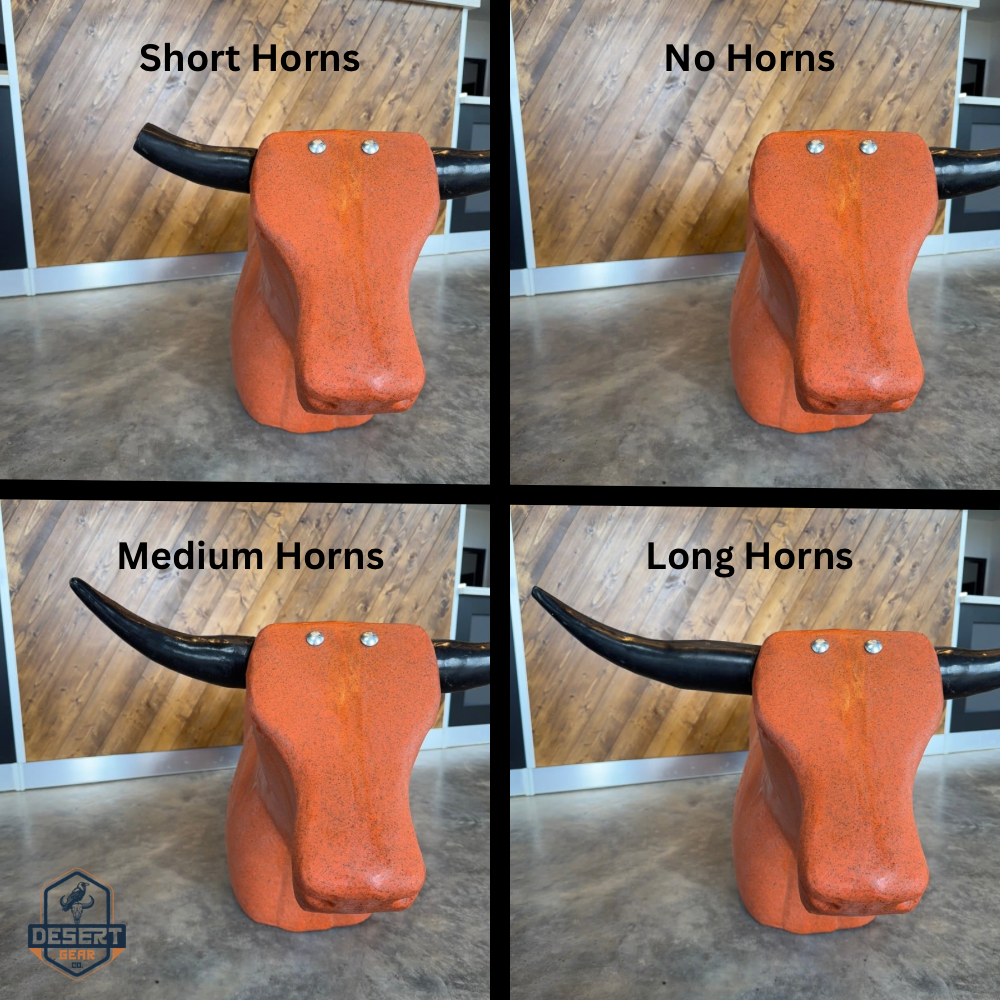 roping dummy interchangeable horns